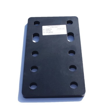 Регулировочная пластина по высоте шара крюка 5х90 мм для Iveco Daily III 2000-2006 гг.