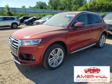 Audi Q5 II 2018 Audi Q5 2018r., Prestige, 2L, od ubezpieczalni 2.0 Benzyna 255KM