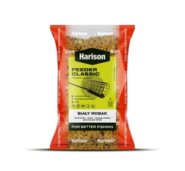 HARISON ZANĘTA FEEDER CLASSIC BIAŁY ROBAK 1KG