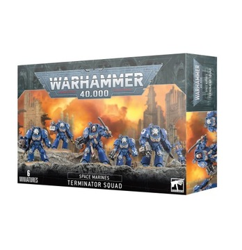 WARHAMMER 40K - SPACE MARINES TERMINATOR SQUAD