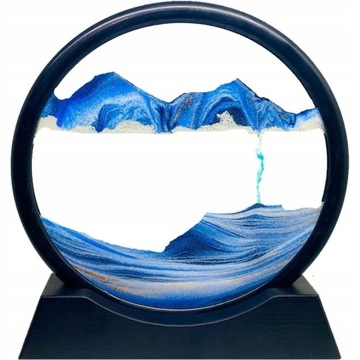 DYNAMICZNY PIASEK OBRAZ RUCHOMY 3D DEKORACJA OBRAZEK OZDOBA NA BIURKO