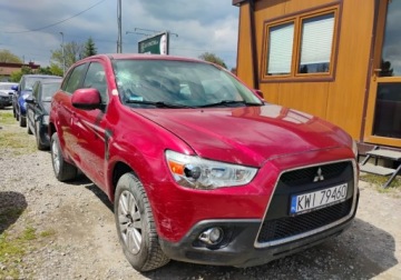 Mitsubishi ASX I SUV 1.8 DID MIVEC 150KM 2011 Mitsubishi ASX 2011r, 1.8 DIESEL, 4x4. Lekko przetarty prawy bok. Jezdzi., zdjęcie 1