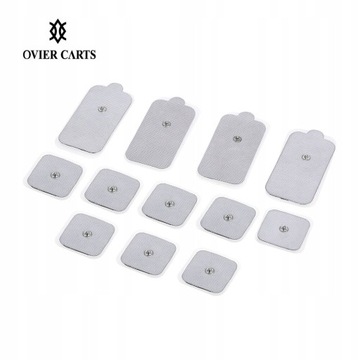 12Pcs Electrode Pads For Tens Pulse Therapy