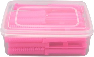 Щипцы для химической завивки, полые розовые, для выпрямления зубов.