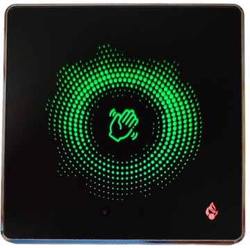 NATYNK PRZYCISK WYJŚCIA FURTKA PODŚWIETLENIE LED BEZDOTYK EXIT ELEGANCKI