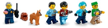 LEGO CITY 60316 СУПЕР ТВОРЧЕСКИЙ НАБОР ПОЛИЦЕЙСКИЙ УЧАСТОК + ЭЛЕКТРОННАЯ КАРТА