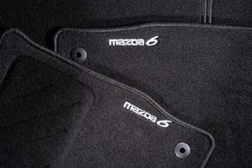 DYWANIKI WELUROWE PRZÓD+TYŁ MAZDA 6 GH 2007-2012 STANDARD ORYGINAŁ