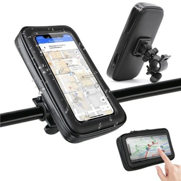 Водонепроницаемый ВЕЛОСИПЕДНЫЙ ДЕРЖАТЕЛЬ ДЛЯ ТЕЛЕФОНА, КРЕПЛЕННЫЙ НА РУЛЕ МОТОРНОГО ВЕЛОСИПЕДА XL