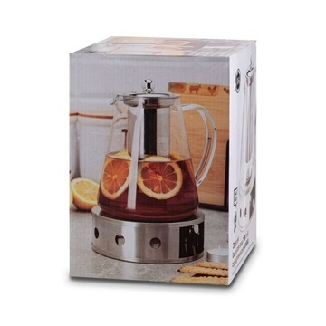 Стеклянный кувшин JUG TEA INTENDER С ПОДОГРЕВОМ на 1 свечу