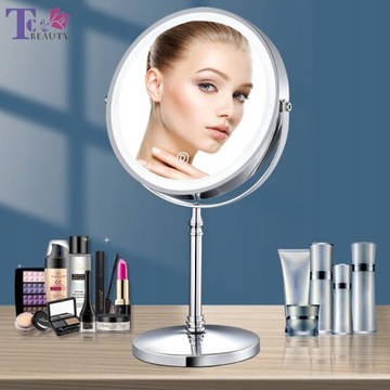 8 Inch Makeup USB Charging 10X Mirror Backlit