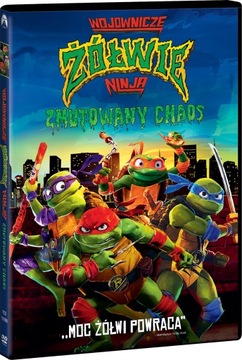 WOJOWNICZE ŻÓŁWIE NINJA: ZMUTOWANY CHAOS (DVD)