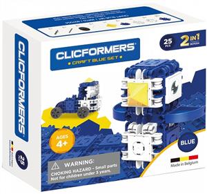Klocki Clics Clicformers Craft Set Blue 807004