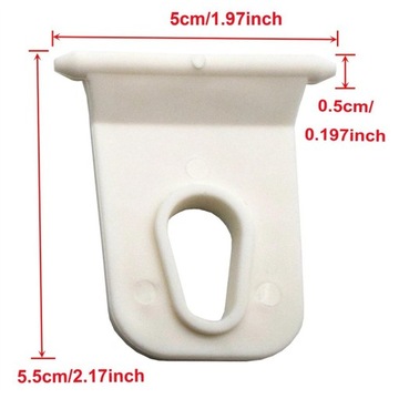 10 крючков для тентов автодомов. Роликовый канал