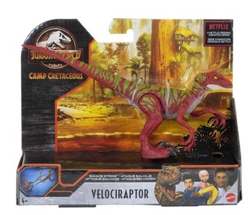 FIGURKA JURASSIC WORLD DINOZAUR VELOCIRAPTOR