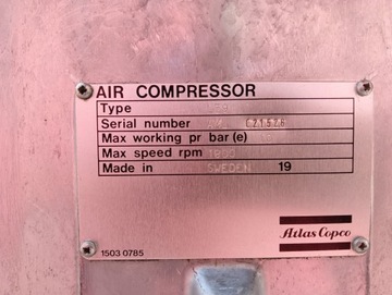 Kompresor Atlas Copco