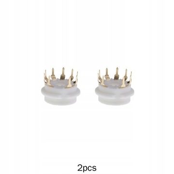 2x Montaż Na Płytce 9-pinowej Gniazdo Lampy