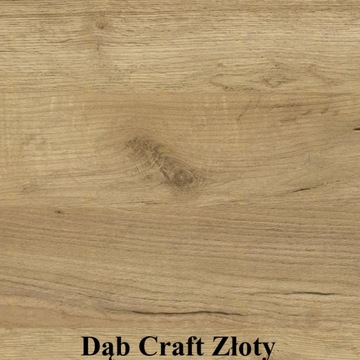 Консоль туалетного столика INDUSTRIAL LOFT 60x20x82 CRAFT ДУБ ЗОЛОТОЙ