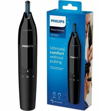 МНОГОФУНКЦИОНАЛЬНАЯ машинка для стрижки волос в носу PHILIPS ДЛЯ УШЕЙ, БРОВЕЙ, С АККУМУЛЯТОРОМ