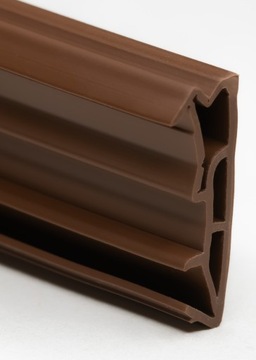 USZCZELKA 5001 DRZWI ZEWNĘTRZNE DREWNIANE WEJŚCIOWE BRĄZOWA