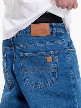 SZEROKIE Spodnie Jeansowe MĘSKIE BAGGY DENIM NIEBIESKIE Jigga Wear Icon 2XL