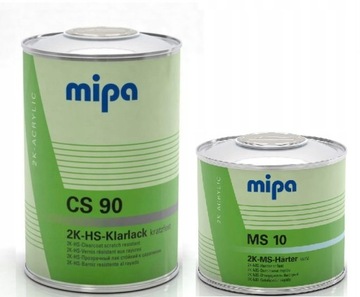 MIPA LAKIER BEZBARWNY CS90+MS10 1,5L kpl
