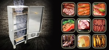 ИЗОЛИРОВАННАЯ коптильня, садовая коптильня, коптильни