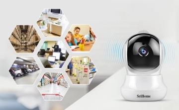 1080P WiFi камера безопасности домашняя IP-камера радионяня камера наблюдения