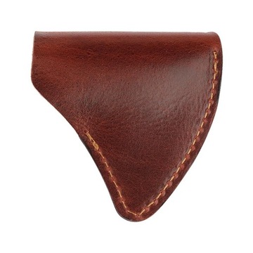 Толстый чехол для топора. Кожаный чехол для лезвия топора.