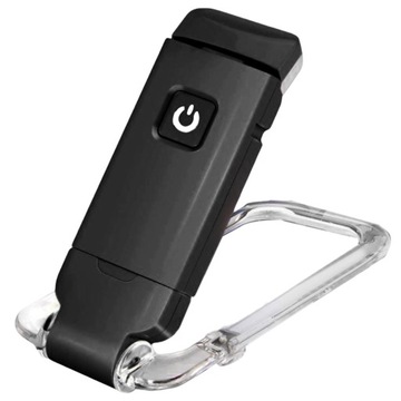 Przenośna zakładka USB do ładowania, czarna
