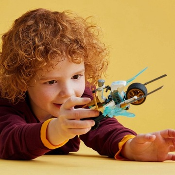 LEGO NINJAGO 71816 Ледяной мотоцикл в подарок Зейну
