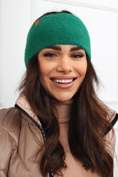 ПОВЯЗКА НА УШИ ЖЕНСКАЯ ТЕПЛАЯ, ПЛОТНАЯ, СПОРТИВНАЯ, КОМФОРТНАЯ, ЖЕНСКАЯ АЛЬПАКА К.