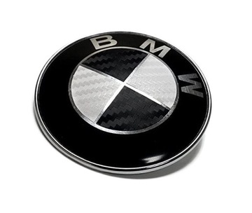 EMBLEMAT LOGO BMW NA MASKĘ 82mm E36 E46 E90 X3 50 lecie M POWER PERFORMANCE
