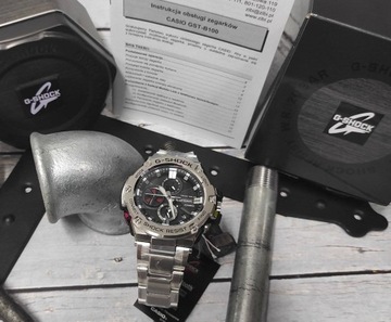 ZEGAREK CASIO G-SHOCK G-STEEL GST-B100D-1AER BT