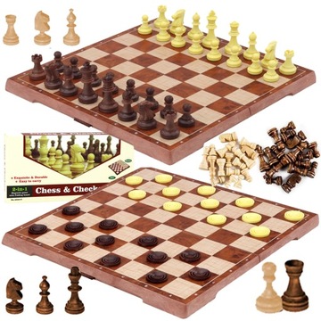 МАГНИТНЫЕ ШАХМАТНЫЕ ШАШКИ 2В1 БОЛЬШИЕ XXL 31X31 КЛАССИЧЕСКАЯ ШАХМАТНАЯ ДОСКА МАГНИТ