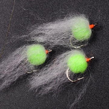 Fly Tying 6 шт. Имитация Steelhead Solid