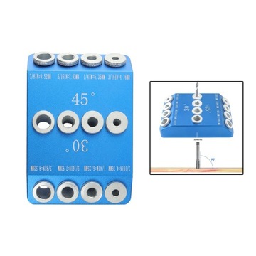 Шаблон для сверления из синего алюминиевого сплава