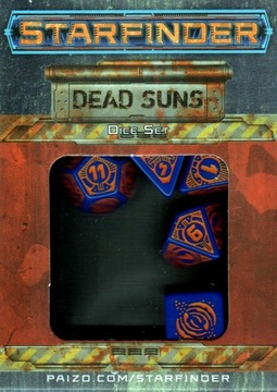 Komplet kości Starfinder Dead Suns (9)