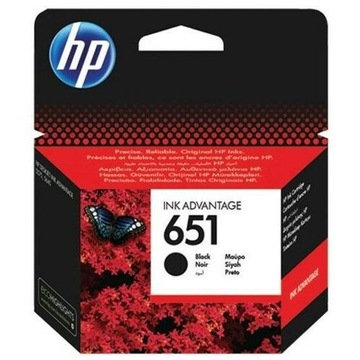 Tusz HP 651 czarny HP DeskJet Ink Advantage 5575 5645 OfficeJet 202, 252