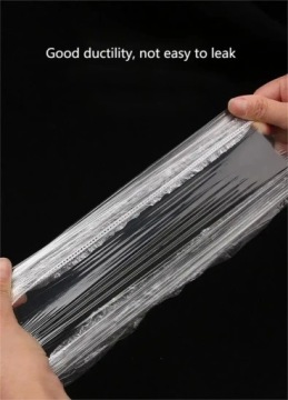 Шапочки для купания SINGLE FOLO, пищевая упаковка 100 шт. белые