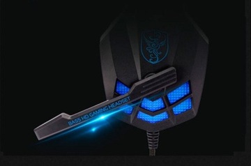 ИГРОВЫЕ НАУШНИКИ ДЛЯ ИГРОВЫХ LED МИКРОФОН + КОМБО