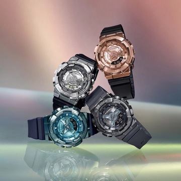 Casio Watch GM-S110LB-2AER, niebieski, Pasek