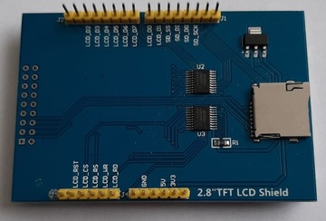 ART LCD-AG-TFT240320C ILI9341 2i8 Arduino