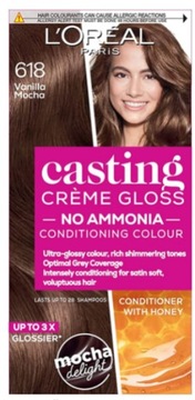 LOREAL CASTING CREME GLOSS 618 WANILIOWA MOKKA