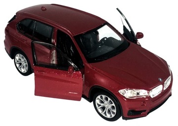 BMW X5 MODEL METAL WELLY 1:34 BORDOWY