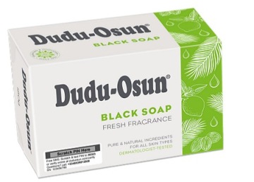 DUDU OSUN ORIGINAL BLACK SOAP FROM NIGERIA 150g