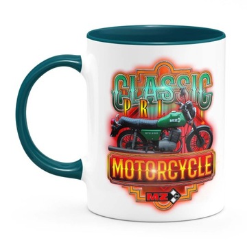 Kubek Legenda PRL motocykl MZ