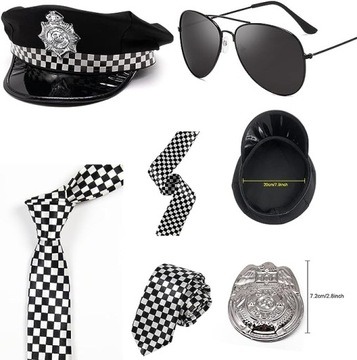 ZESTAW STRÓJ KOSTIUM FRANCUSKI PARYŻ PRZEBRANIE BERET DLA DZIEWCZYNY 6EL.