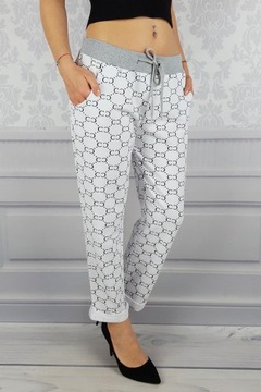 КОМФОРТНО - БРЮКИ - СВИТШОТ - ЦВЕТЫ - Плюс - Размер