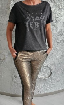 PLEASE dres włoski Cekiny roz XL