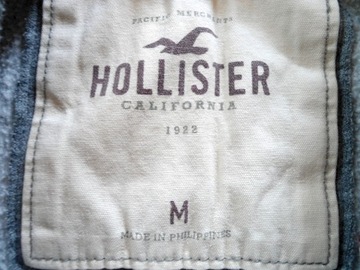 HOLLISTER szara bawełniana bluza M